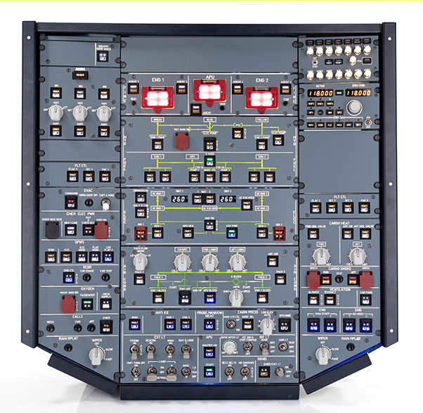 A320 Overhead Panel FWD